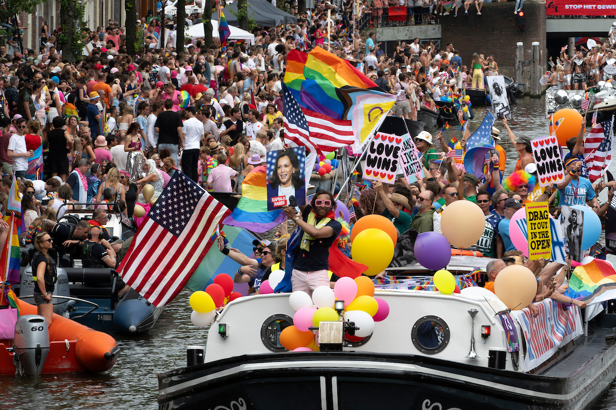Amsterdam Pride parade — Nick Gammon videojournalism
